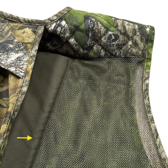 Mossy Oak Obsession Turkey Thugs Camo Utility Hunting Vest Mens 2XL - Picture 6 of 10